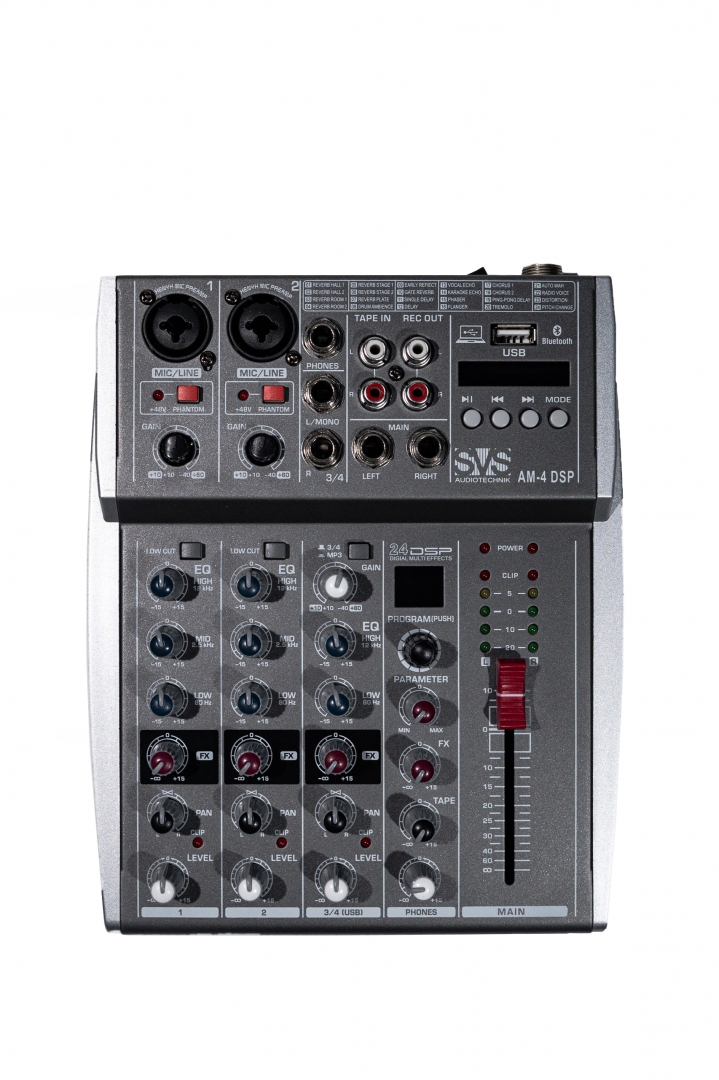 SVS Audiotechnik mixers AM-4 DSP Аналоговый микшерный пульт, 4-канала в Светлом Яре