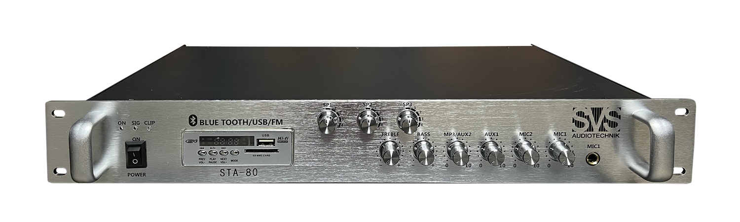 SVS Audiotechnik STA-80 Микшер-усилитель для систем Public Address в Светлом Яре