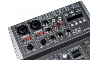 SVS Audiotechnik mixers AM-4 DSP Аналоговый микшерный пульт, 4-канала в Светлом Яре